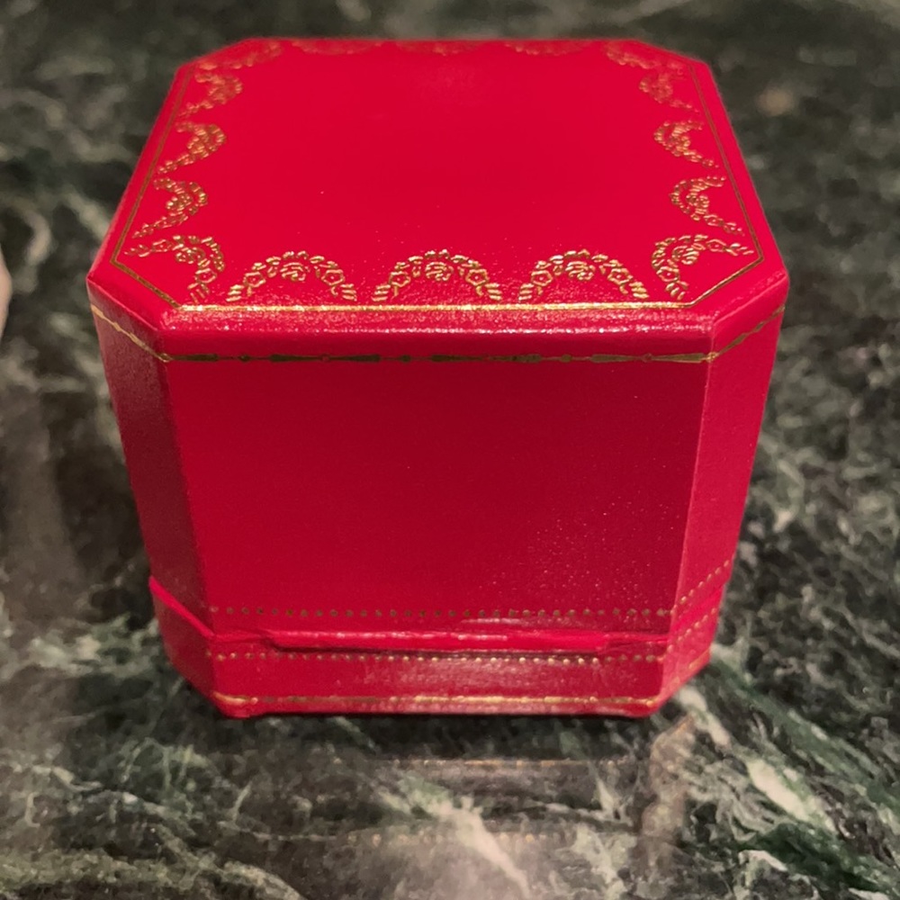 Authentic Leather Cartier Ring Box - image 4